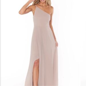 NWT SHOW ME YOUR MUMU ONE SHOULDER DRESS